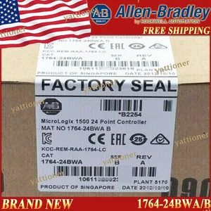 1PC New in Box Allen-Bradley 1764-24BWA/B MicroLogix 1500 24 Point Controller AB - Picture 1 of 6