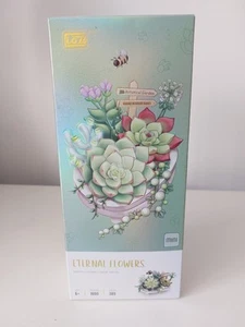 LOZ mini Blocks ETERNAL FLOWERS Building Toys Bricks Gift 1660 NEW SEALED - Picture 1 of 6