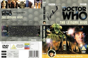 Doctor Who: The Leisure Hive DVD Cover Signed by PETER HOWELL - Picture 1 of 1