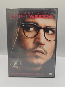 Secret Window DVD Widescreen 2004 (Johnny Depp, John Turturro, Maria Bello) - Picture 1 of 4