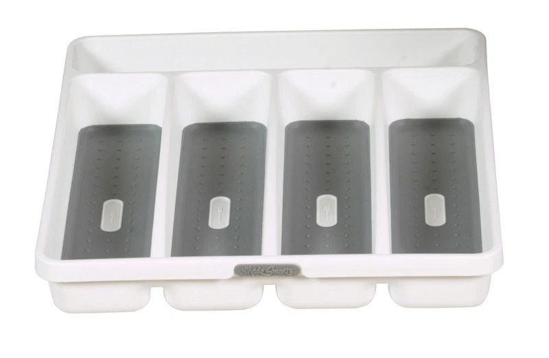 Madesmart Classic Small Silverware Tray White