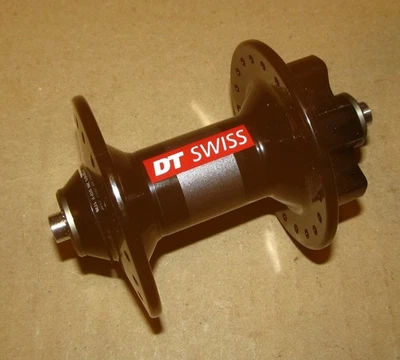 Buje delantero tándem DT Swiss S40 40 orificios 6 pernos freno de disco 110 mm nuevo stock antiguo Foto 1 de 4