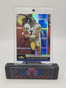 2008 Topps Finest Blue Refractor Ben Roethlisberger # Pittsburgh Steelers #5 - Picture 1 of 4