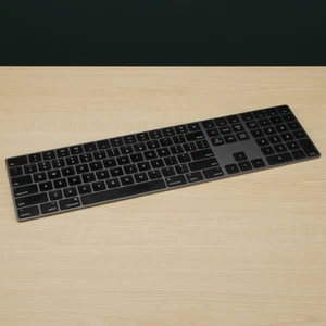 Apple A1843 MRMH2LL/A Wireless Magic Keyboard w/ Keypad Space Gray Black VIDEO👍 - Picture 1 of 8