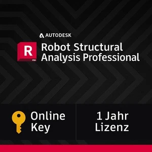 Robot Structural Analysis Professional 2024 1 Device, 1 Year Autodesk Key GLOBAL - Photo 1/4