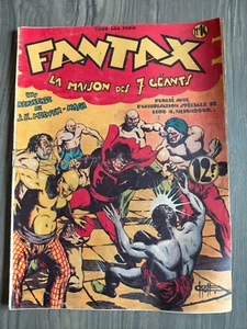 sehr seltene FANTAX Nr. 14 Ausgaben PIERRE MOUCHOT LYON CHOTT 1947 EO BIEN - Bild 1 von 2