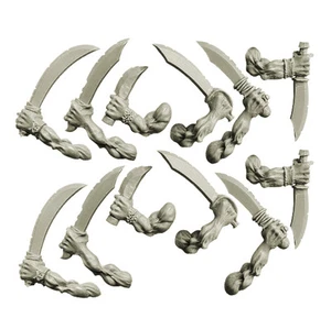 Orks 12 Piraten Arme Säbel Freebooters Orcs arms Sabers Spellcrow SPCB5196 - Picture 1 of 1