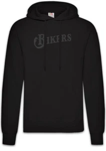 Bikers Hoodie Pullover Biker Club MC Rocker Motorcyclist Outlaw Outlaws - Picture 1 of 1
