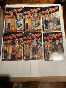 John Carpenter's Halloween Lot of 6 Different Figures Series 1 & 2 Michael Myers - Picture 1 of 2