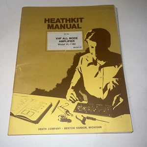 Original Heathkit Manual for Model VHF All Mode Amplifier Model vl-1180￼ - Picture 1 of 10