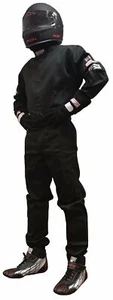 FIRE SUIT SFI 1 RACING SUIT 1 PIECE SFI 3-2A/1 IHRA NHRA SM MD LG XL 2X 3X 4X - Picture 1 of 17