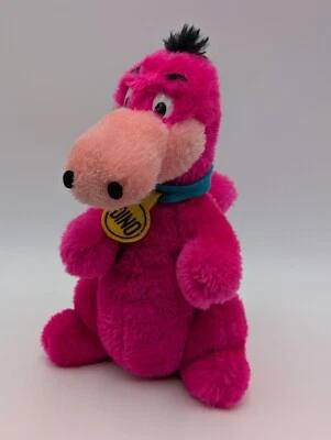 Peluche dinosaurio de peluche Mighty Star Flintstones púrpura 11 pulgadas 1980 Foto 1 de 4