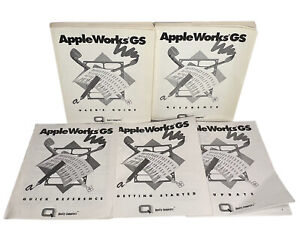 AppleWorks GS User’s Guide Reference Manual Quick Ref Getting Started Update Lot