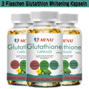 Glutathion-Kapseln mit natürlichem Antioxidans AntiAging Hautaufhellung Abnehmen - Bild 1 von 10