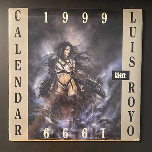 Heavy Metal Magazine 1999 Calendar Luis Royo Vintage Sealed - Picture 1 of 2