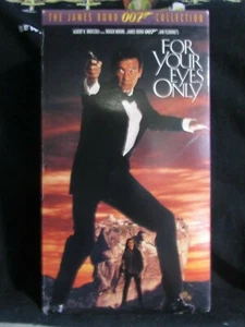 For Your Eyes Only 1981 VHS James Bond Roger Moore Chaim Topol EXCELLENT WOW!! - Picture 1 of 7