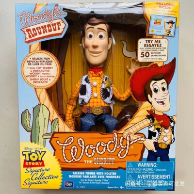 ToyStory Signature Collection Thinkway Talking Woody Doll Sealed Never Opened - Image 1 of 4