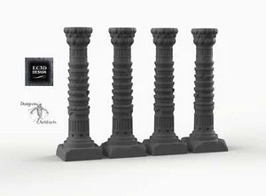 Columnas del desierto - columnas egipcias 15 mm 28 mm 32 mm 42 mm imperio de arenas abrasadoras - Imagen 1 de 4