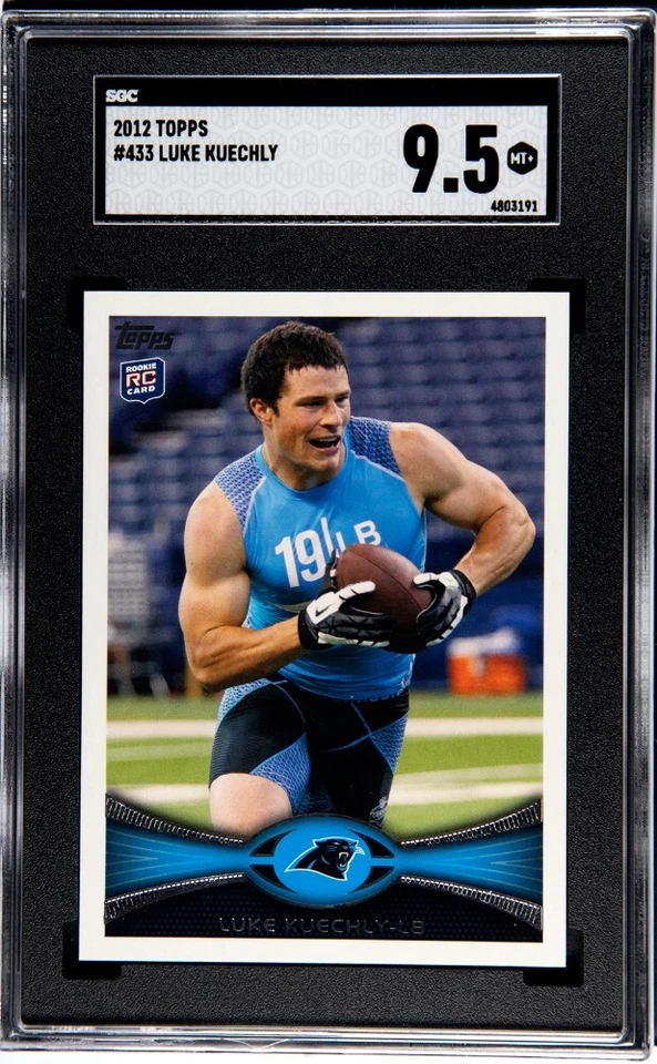 2016 Topps #433 Luke Kuechly SGC 9.5 MINT+ RC Rookie Panthers  - Image 1 of 1