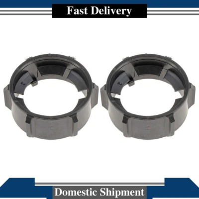 Par de Retentor de Lâmpada de Farol Dorman - AJUDA Dorman Para 1992-1996 Ford F-150 -PG - Imagem 1 de 3