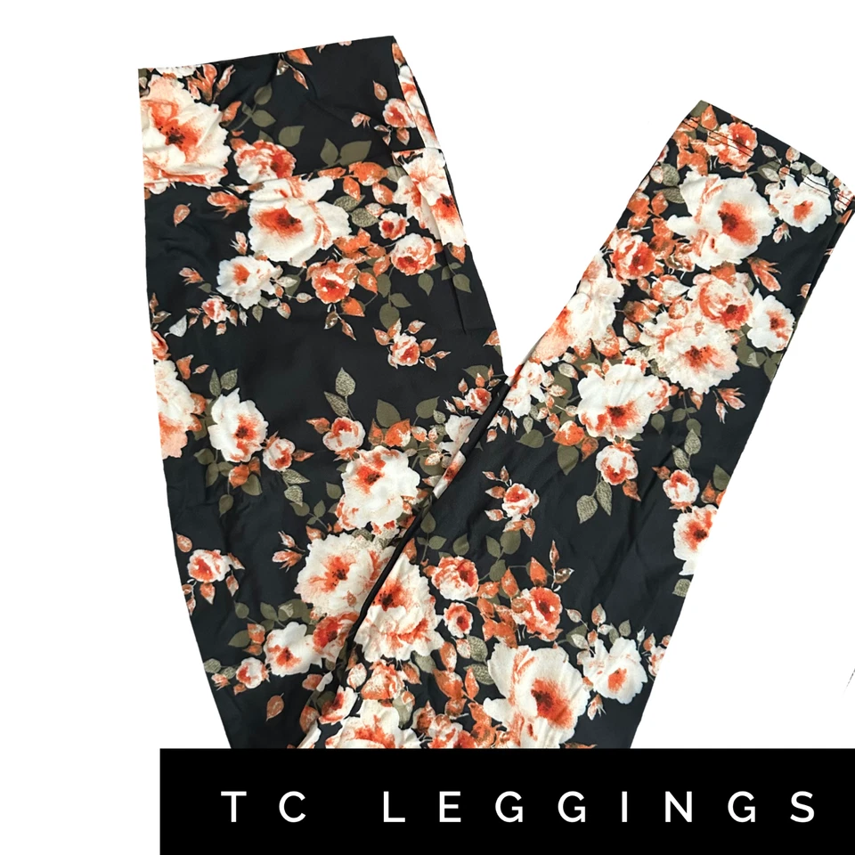 NUEVO CON ETIQUETAS - Leggings altos y curvilíneos LuLaRoe TC - Varios estampados Foto 1 de 1