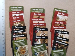 CARTES+REGLES + BOARD 5EME JOUEUR  /VIKING/BLOOD RAGE/EN POLONAIS - Foto 1 di 2