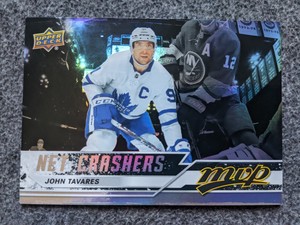 2020-21 UPPER DECK MVP JOHN TAVARES NET CRASHERS INSERT#NC-1