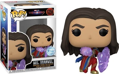 Ms. Marvel (Embiggen Punch) Funko Pop! Vinyl #1256 Exclusive Foto 1 de 3