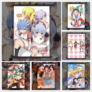 Monogatari HD Print Canvas Print Wall Poster Scroll Room Decor - Picture 1 of 13