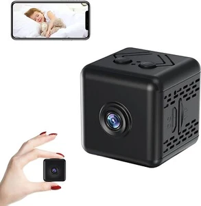 Mini APP WiFi Camera Phone Charger Motion Detection Home Security USB Cam - Picture 1 of 52