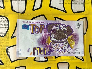 0 EURO SOUVENIR Note - altered by banknote artist - Picture 1 of 3