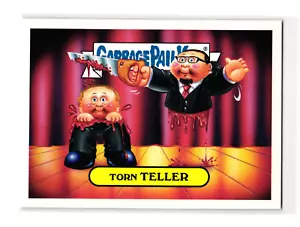 Torn Teller 2016 Garbage Pail Kids Penn & Teller Fool Us Parody Sticker - Picture 1 of 2