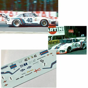 decal 1/43 porsche 935 turbo le Mans 1976 MARTINI RACING - Picture 1 of 2