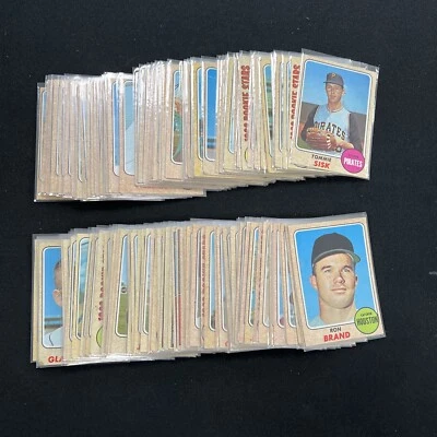 1968 Topps Baseball Vintage HIGH NUMBER PICK YOUR CARD BUILD YOUR SET - Image 1 of 2