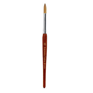 Professional Acrylic Nail Brush Home Salon UV Gel DIY Painting Pen Wooden Handle