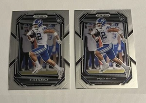 2023 Panini Prizm Draft Picks Puka Nacua Rookie Base #197 BYU Rams RC (2) - Picture 1 of 2