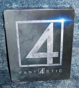 NEW RARE OOP FANTASTIC 4 EMBOSSED STEELBOOK BLU RAY MOVIE 2015 MEXICO EDITION - Picture 1 of 3