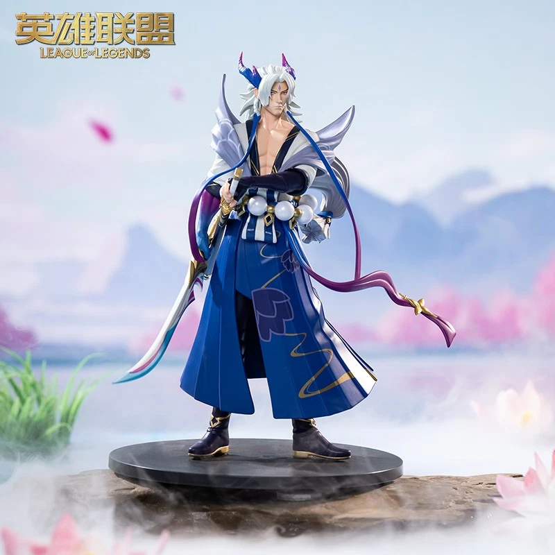 1:8 The Unforgotten Yone League of Legends Spirit Blossom GIFTS FIGURA ADORNOS Foto 1 de 4