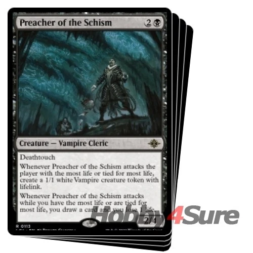 Preacher Of The Schism X4 M/NM Magic MTG The Lost Caverns Of Ixalan - Image 1 of 1