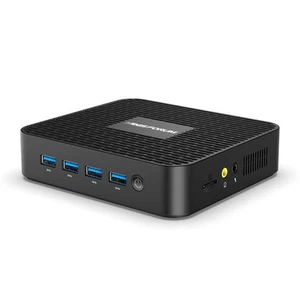 MINISFORUM GK41 Mini PC Celeron J4125 DDR4 8GB 256GB SSD Compact PC Windows11 Sm - Picture 1 of 7