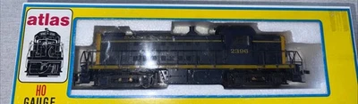 Atlas HO 8103 RS-1 Diesel Santa Fe #2396 Blue/Yellow by Kato for Atlas Tested - Image 1 of 4