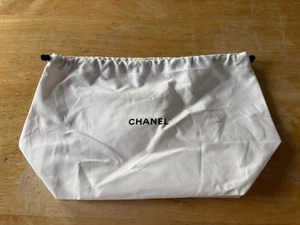 Chanel Tasche, weiß Baumwolle Kordelzug - Bild 1 von 4