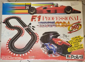 PISTA ELETTRICA POLISTIL F1 PROFESSIONAL TESTACODA - SLOT CAR VINTAGE - Foto 1 di 2