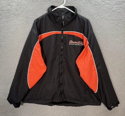 Matco Tools Jacket Adult 2XL XXL Black Orange Fleece Lined Mechanic Biker Garage - Image 1 of 4