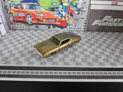 HOT WHEELS FAST AND FURIOUS 7 '69 FORD TORINO TALLADEGA DIECAST & near Mint  - Image 1 of 4