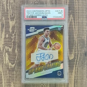 Trayce Jackson Davis 2023-24 Panini Contenders Optic /125 Auto UC-TJD RC PSA 9 - Picture 1 of 2