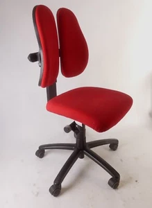 Rohde & Grahl Duo Back Stoff Rot ergonomischer Drehstuhl Bürostuhl - Bild 1 von 14