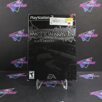 Refurbished Need for Speed Most Wanted Black Edition PS2 + Bonus Disc Komplett.. - Bild 1 von 4