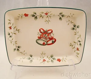Pfaltzgraff Winterberry Einzelne Tauch Tablett 21cm x 16.2cm Ausgezeichneter - Bild 1 von 5