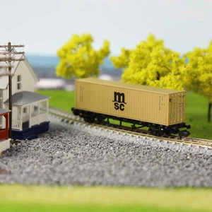 1/3Pcs Échelle HO 1:87 Camion à Plateau Modèle Ferroviaire Wagon Chargé - Picture 1 of 20
